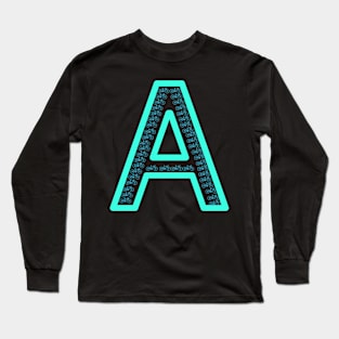 Letter A Long Sleeve T-Shirt